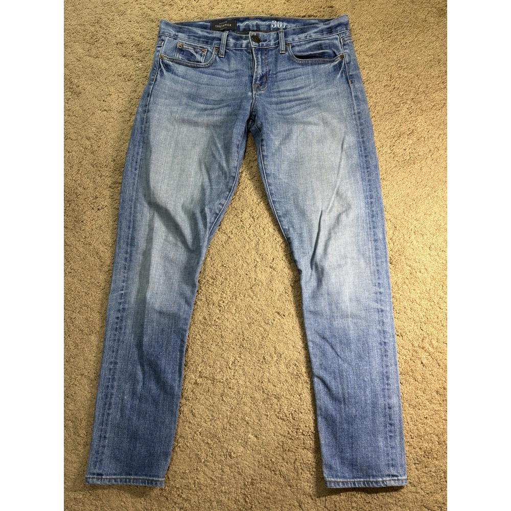 J. Crew Toothpick Ankle 30T Jeans Women 33-inch Waist Low Rise Preppy USA Made‎